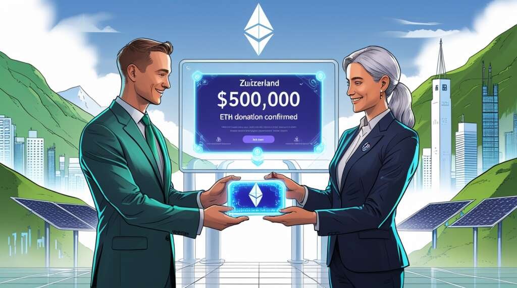 Vitalik Buterin Makes a Donation for Zuitzerland
