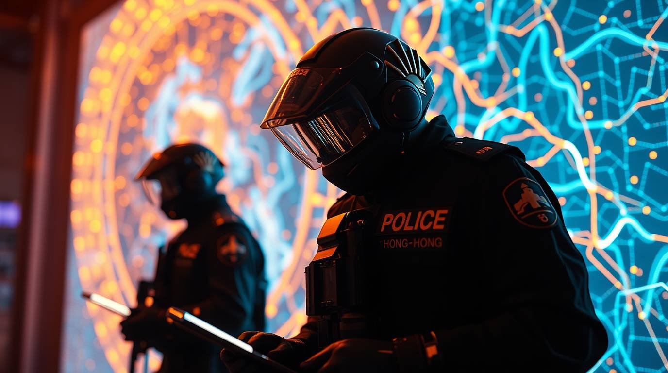 Hong Kong police crackdown