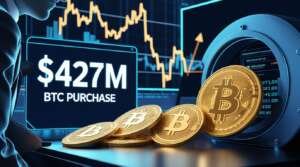 Strategy purchases $427M worth of Bitcoin