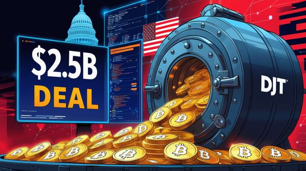 Trump Media plans to raise $2.5 billion for Bitcoin treasury