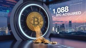 Metaplanet acquires an additional 1,088 Bitcoin for $117.5M.