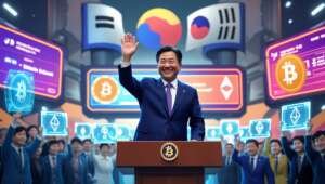 South Korea's President Lee Jae-myung wins election.