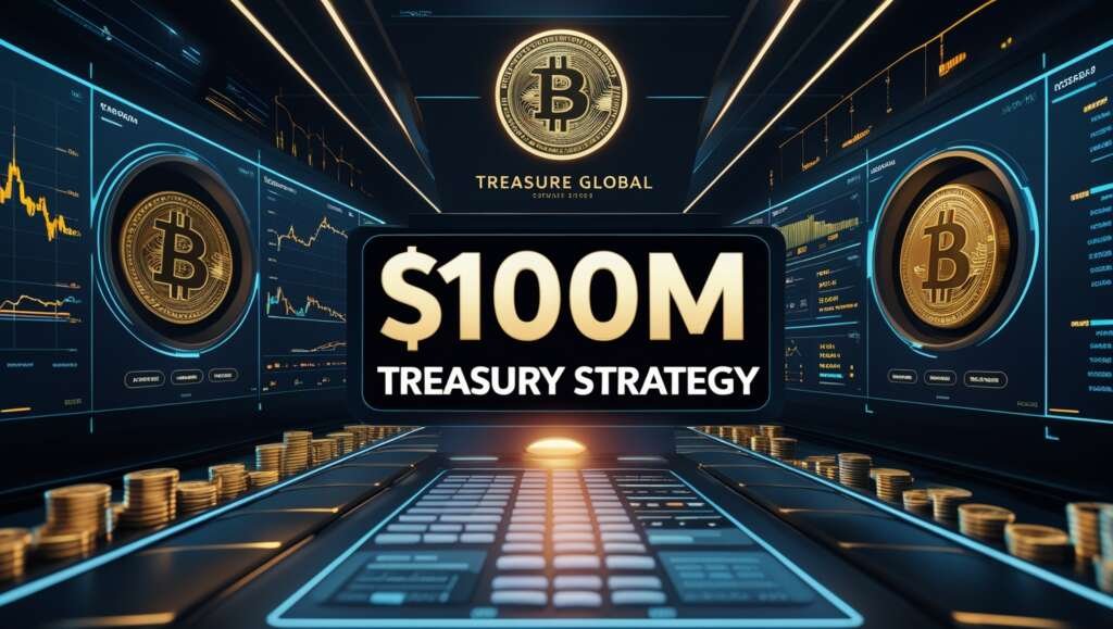 Treasure Global to launch a $100M digital asset treasury.