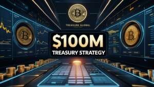 Treasure Global to launch a $100M digital asset treasury.