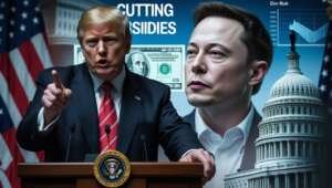Donald Trump threatens to cut Elon Musk's governmental subsidies and contracts