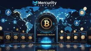 Mercurity has joined a long-list of corporations aiming to set up a Bitcoin treasury