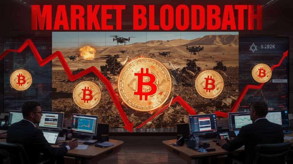 Iran-Israel war causes Bitcoin to slide down to $102k