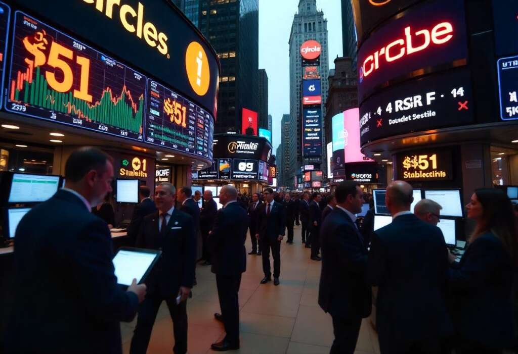 Circle stock price soared amid the passage of the "Genius Act" for stablecoin issuers.