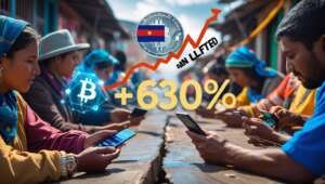 Bolivia's crypto payments rises dramatically over the past one year.