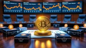 Corporate treasuries doubles ETF BTC purchases in the same period.