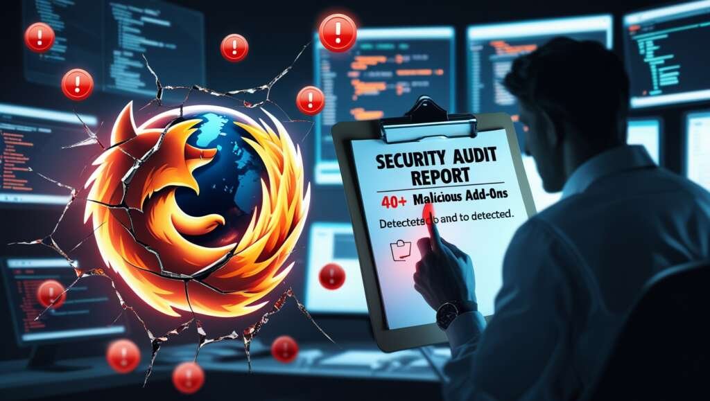 Security audit report exposes more than 40+ malicious Firefox extensions.
