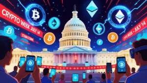 House sets aside July 14th as "crypto week" to discuss three essential crypto bills that will shape the future of digital assets in the U.S.