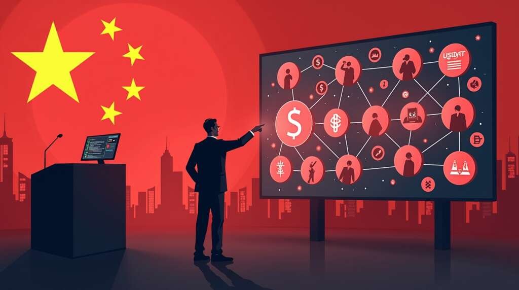 China warns about the misuse of stablecoins.