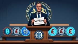 Bank of England Governor has warned banks against issuing private stablecoins