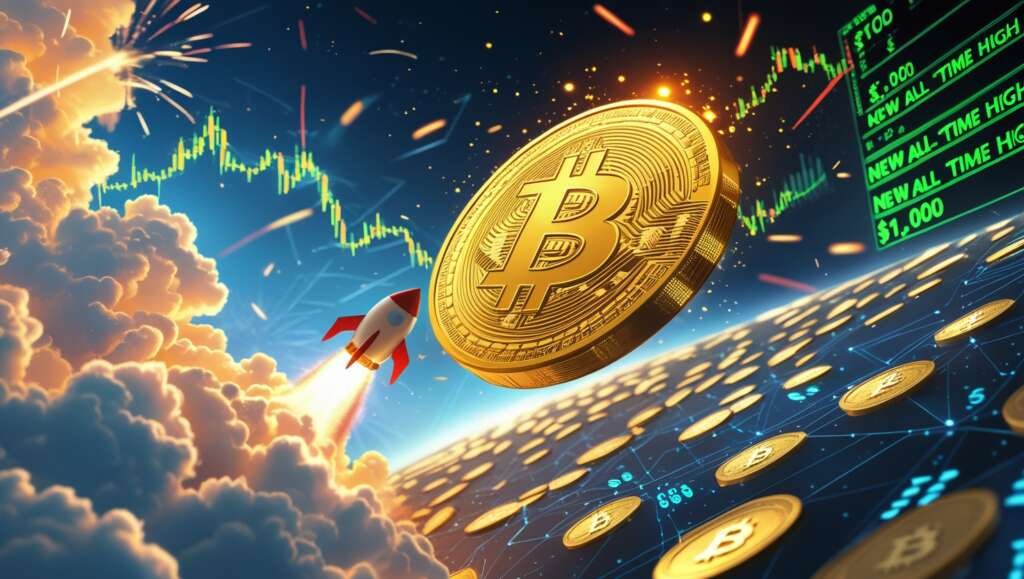 Bitcoin reaches a new all-time high