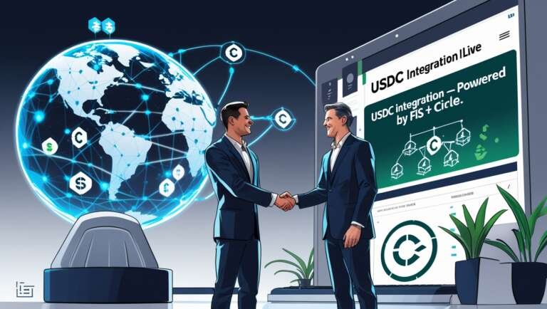 FIS and Circle to integrate USDC Payment into Money Movement Hub.