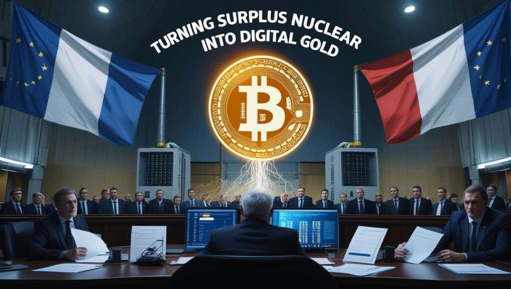 France's far-right party to proposes a bill to use surplus nuclear power to mine Bitcoin.