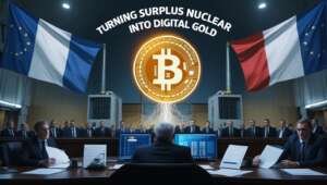 France's far-right party to proposes a bill to use surplus nuclear power to mine Bitcoin.