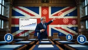 George Osborne criticizes the current U.K, government for its slow pace of cryptocurrency adoption.